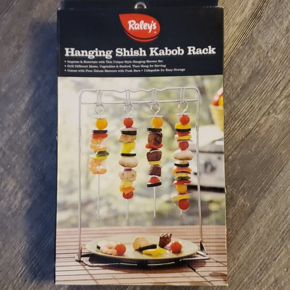 Shish kabob rack / skewers - Picture 1 of 3